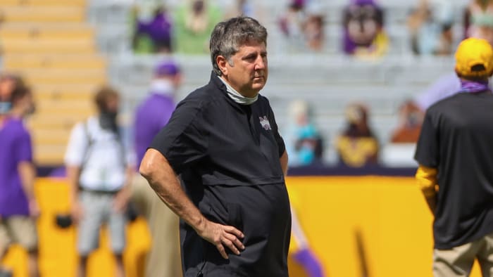 Mississippi State coach Mike Leach